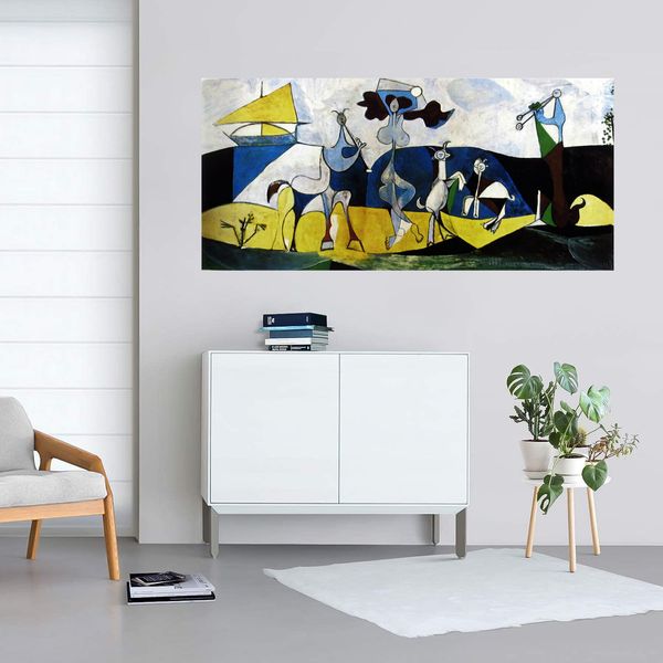 

pablo picasso joy of living home decoration handpainted/hd-print oil painting on canvas wall art canvas picture 210223