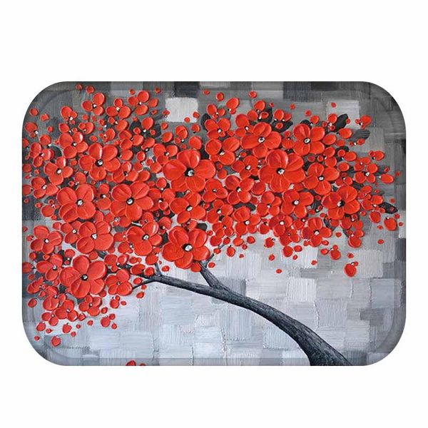 

cushion/decorative pillow tree painting welcome home door mats outdoor non-slip hallway corridor bathroom floor carpets bath kitchen rugs
