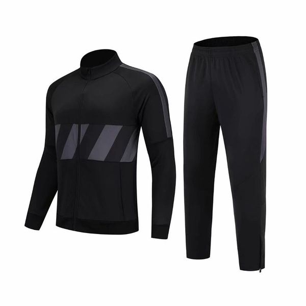 

gym clothing 2021 sport jacket pants arrived men tracksuits soccer football running winter clothes training suits kids uniforms, White;black