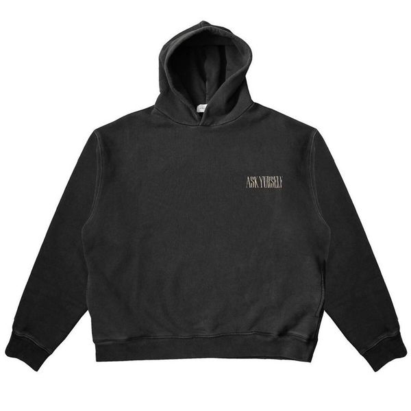 

new 2021 20fw hip-hop version limited classic men women hoodie sweatshirts crewneck pullover hooded sweatshirt oo6i 2ilf, Black