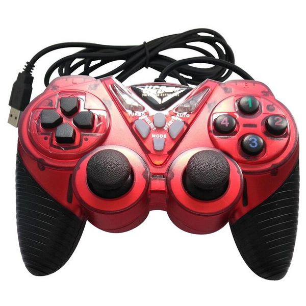

game controllers & joysticks wired vibration gamepad pc usb controller joystick android handle double for computer lapsupport win/xp mac