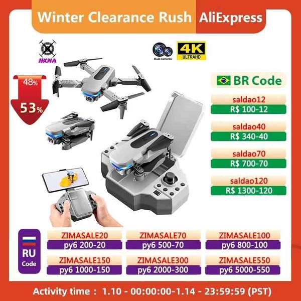 

new ky910 mini drone 4k professional hd dual camera 2.4g wifi fpv foldable rc quadcopter aerial pgraphy aircraft