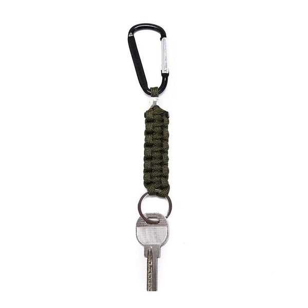 

outdoor safety survival gear tactical military strand cord parachute rope keyring carabiner kits lanyard jlldfm