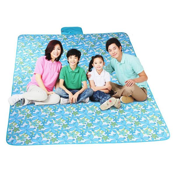 

outdoor pads 180*145cm damp-proof tent mats camping ground cloth sun shade awning folding beach mat picnic