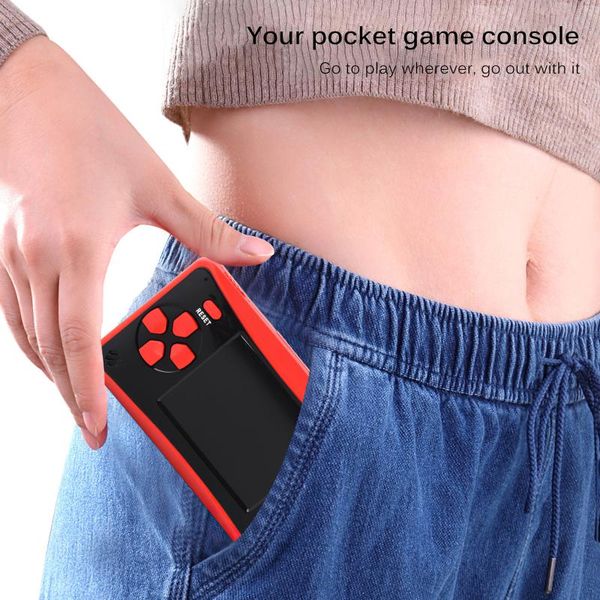 

game console built-in 168 games classic game joystick tv output portable 128m screen with 2.5inch color screen handheld video