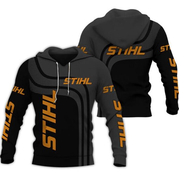 

men's hoodies & sweatshirts electric saw art 3d printed sweatshirt /zipper /hoodie casual jacket pullover style-e-328, Black