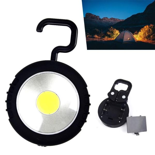 

camping lantern pocket mini led hiking hang night light lamp torch