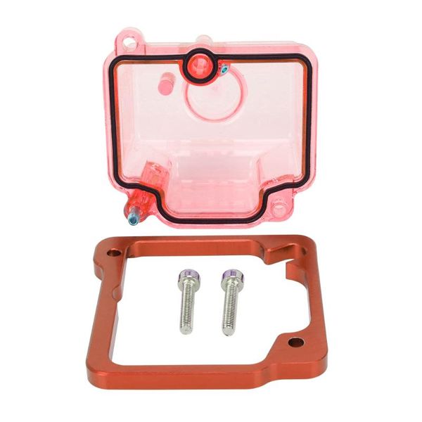 

motorcycle fuel system carburetor clear bottom transparent float bowl fit for keihin pwk ksr evo oko koso 28mm 30mm 32mm 34mm