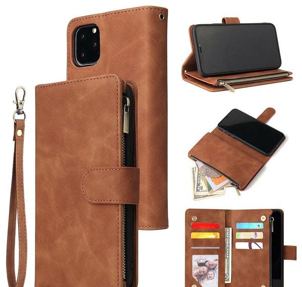 

for samsung galaxy s20 fe 5g note 20 ultra a11 a21 a21s a31 a41 a51 a71 zipper flip wallet leather phone case cover jsrzs dwep1