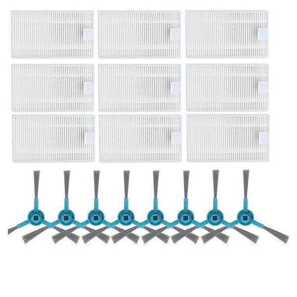 

vacuum cleaners replacement parts brush side hepa filters for conga 4090 cleaner robot sweeper accessories