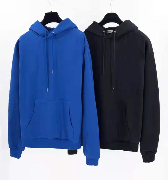 

21fw early spring italy pairs hoodies letter printed hooded sweatshirt couple casual street outdoor men women hoodies zdlce0623., Black