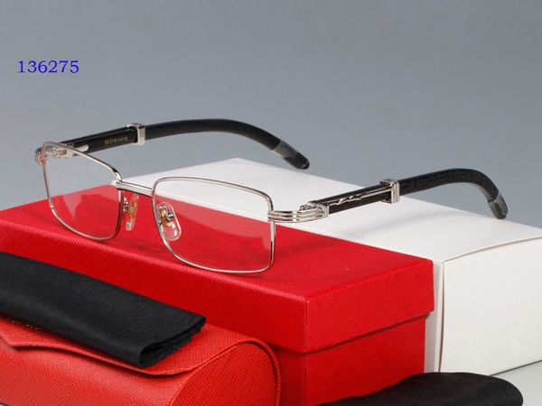 

designer fashion luxury cart/er sunglasses gold carter wood fine frameless men light weight optical brand glasses silver 6 colors 4 fq76, White;black