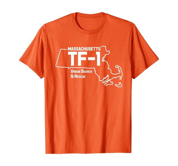 

urban search rescue massachusetts task force ma-tf1 t-shirt, White;black