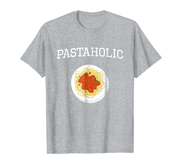 

pastaholic junk food addict t-shirt, White;black
