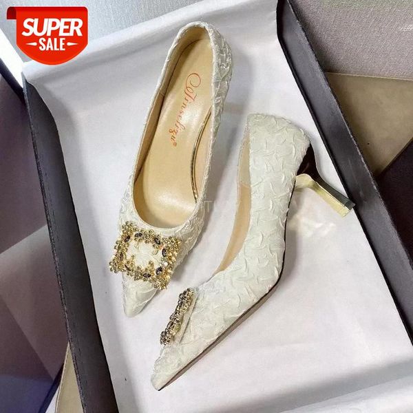 

silver crystal wedding shoes rhinestone women pumps pointed toe high heel party dress bridesmaid zapatos tacon mujer #n50z