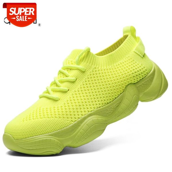 

air mesh women sneaker sock shoes summer breathable cross tie platform round toe casual fashion sport lace up 2020 female girl #v91u