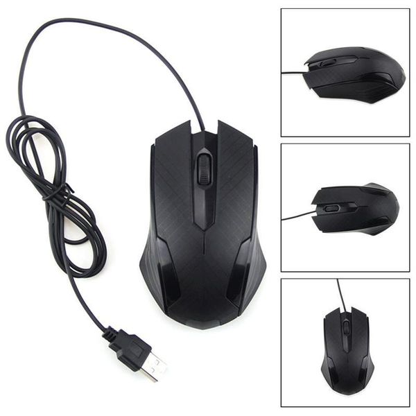 

mice usb 3 gamer optical wired scroll wheel mouse for pc lapnotebook desktop