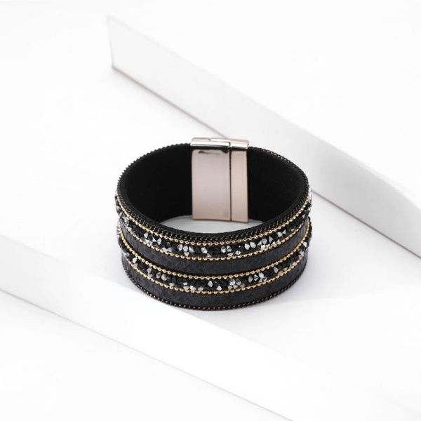 

bangle ornapeadia selling bracelet for women retro little girl jewelry bohemian hand-woven fashion bangles female wholesale, Black