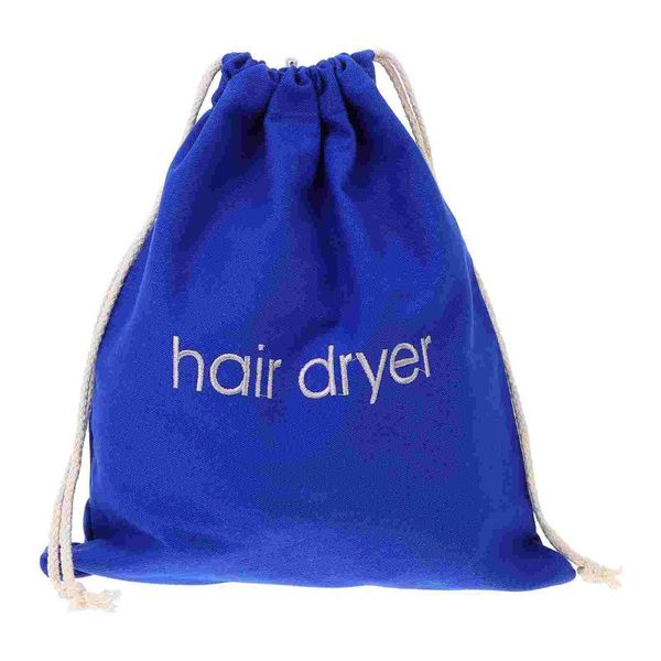 

storage bags 1pc cloth hair dryer collection bag bundle drawstring