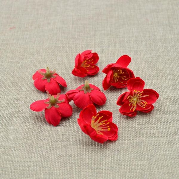 

30pcs artificial flowers for home wedding decoration accessories silk cherry diy wreaths bridesmaids h jllzxq