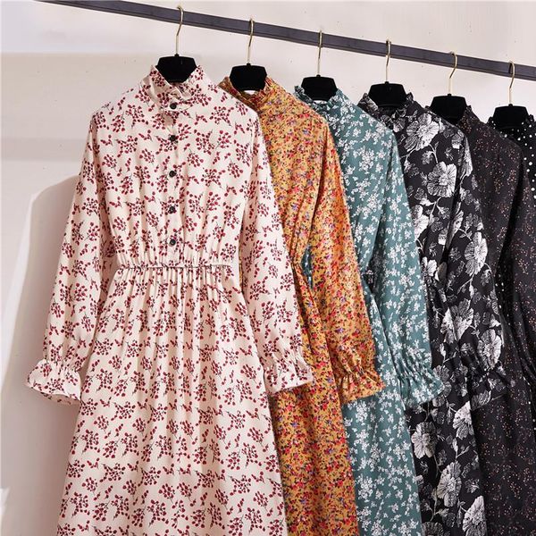 

good fabric 2021 new design women dress party korean knitted asymmetric kawaii work new gothic office 50399, Black;gray