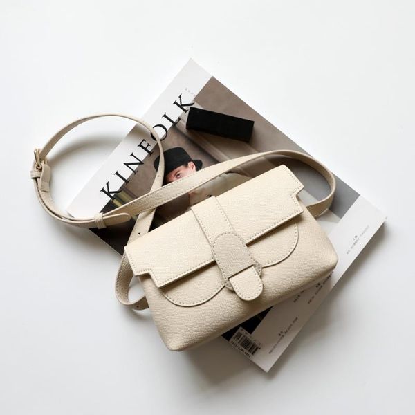 

evening bags fashion women messenger genuine leather small crossbody for ladies cow female chest belt bag