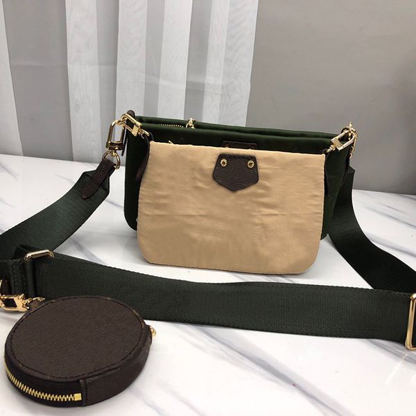 

designer multi pochette accessoires women bags handbags purse lady mini clutch round zero wallets fashion crossbody shoulder bag
