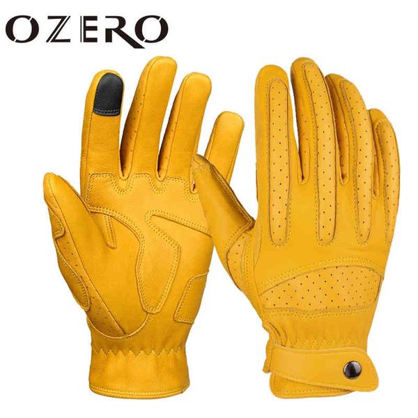 

ozero men motorcycle touchscreen riding racing full finger breathable non-slip motorbike motocross guantes gloves
