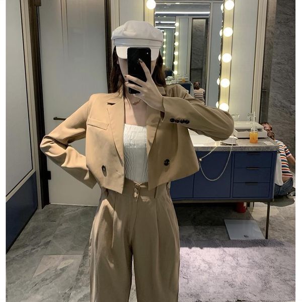 

new short red lapel net small suit female thin jacket y62w, White