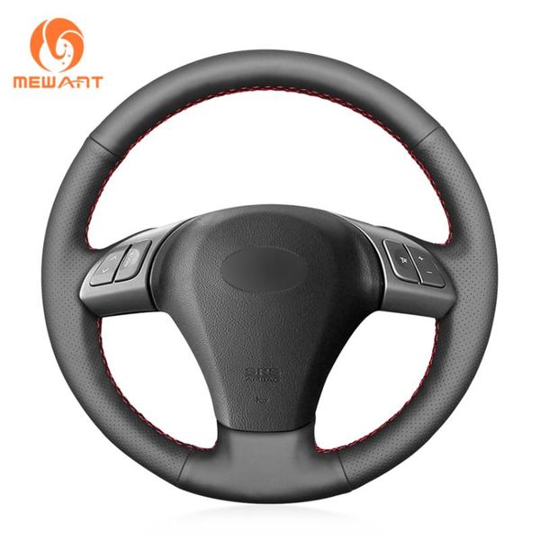 

steering wheel covers mewant black genuine leather car for b9 tribeca 2006 2007 2008 2009 2010 2011 2012 2013 -2014