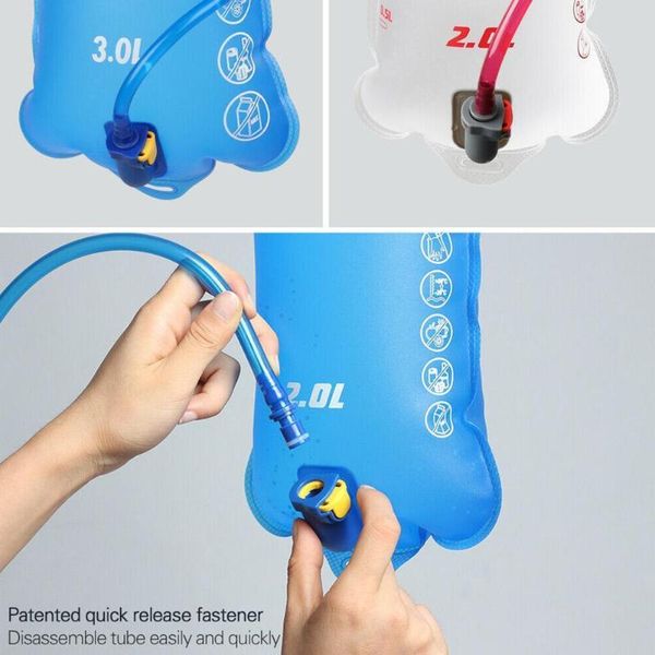 

hydration packs water reservoir bladder pack storage bag bpa - 2l 3l running vest backpack