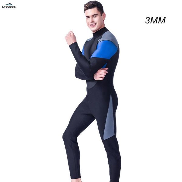 

swim wear men 3mm scuba snorkeling diving suit split beach warm swimwear spearfishing surfing underwater hunting jumpsuit triathlon cloth