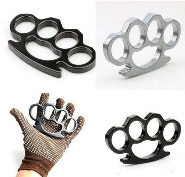 

silver/gold/black thin steel brass knuckle dusters,self defense personal security women's and men's self-defense pendant543458522