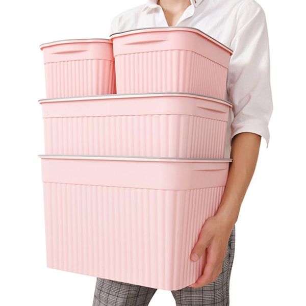 

storage bottles & jars 4 pcs kitchen plastic box eco-friendly container containers strong cocina economic organizer
