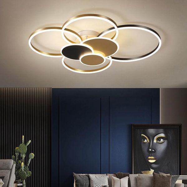 

chandeliers 2021 nordic led for living room bedroom home lights lighting modern minimalist black gold lustre ceiling lamps