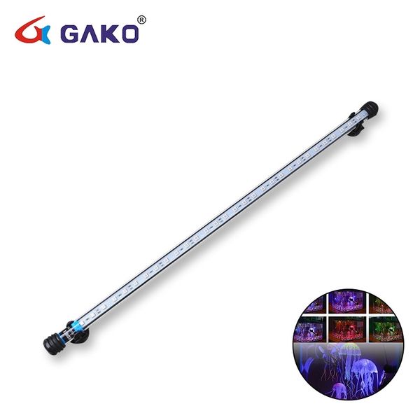 

led tank aquarium lighting 5050 patch gl-24t 48cm dragon fish remote diving lamp