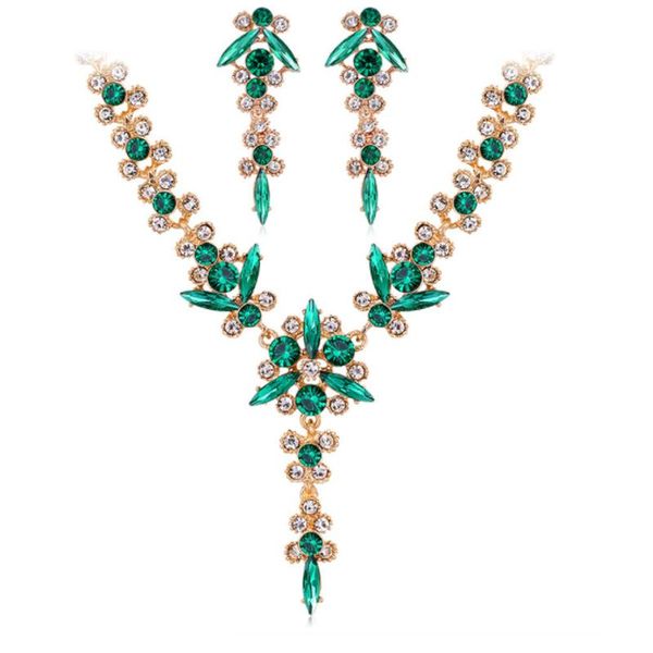 

earrings & necklace beauriful fashion flower jewelry sets for girls, Silver