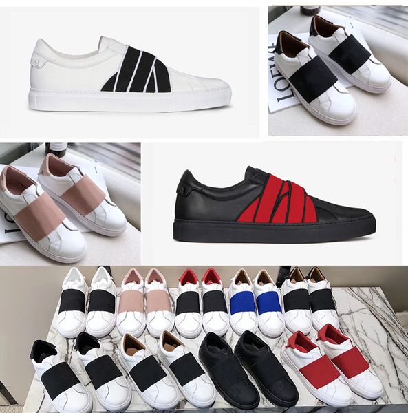 

luxurys webbing sneakers white leather trainers low slip on designer men women shoes casual shoes with box runner sneakers, Black