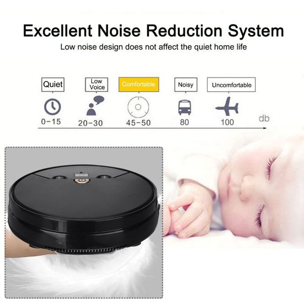 

vacuum cleaners cleaner remote control automatic dust removal sweeper household1800pa robot floor sweeping dry & wet mopping
