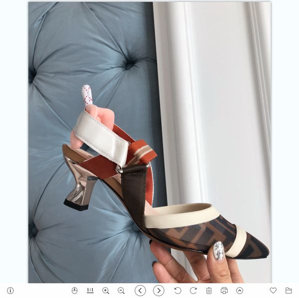 

2021 good quality fashion women luxurys designers shoes designer sandals womens luxury high heels sandal dress shoess with box size 35-41 -m, Black