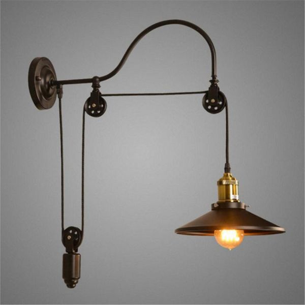 

vintage loft wall lamp for living room stair study industrial decor lustre led light fixtures wandlamp aplique luz pared