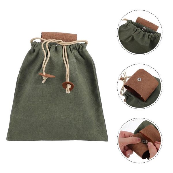 

storage bags 1pc tool waist hanging bag picking fruit pouch camping