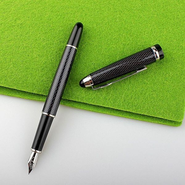 

fountain pens jin hao pen metal ink 0.5mm nib converter filler stationery office school supplies writing gift