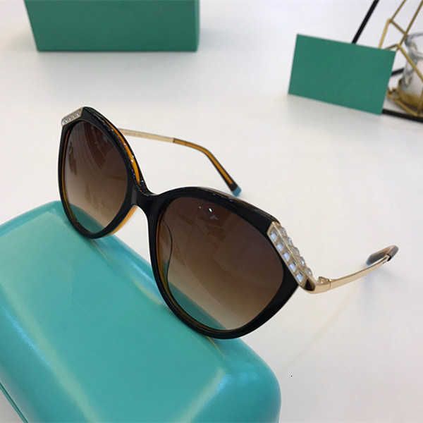 

4173 sunglasses women fashion oval sunglasses anti-uv lens coated mirror lens full frame with diamond color electroplating mirror with box, White;black
