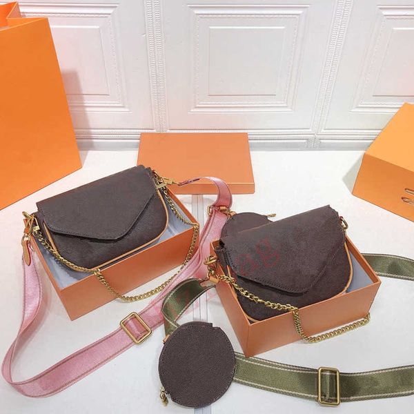 

designer luxury bag shoulder s hands multi pochette accessoires purses women favorite mini 3pcs accessories crossbody m80407 women's le