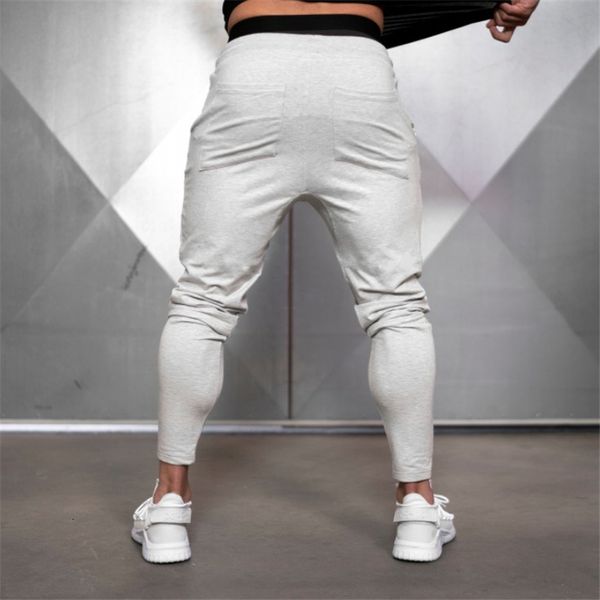 

2021 new fall and winter trend men running leisure training streetwear pants fitness mens hip hop joggers pant k6bv, Black