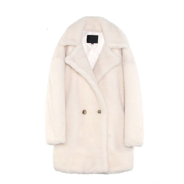 

women's jackets coat turn down collar genuine wool lambswool warm winter casaco feminino guhz, Black;brown