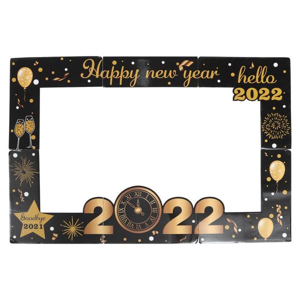 

frames 1pc year po prop selfie shooting frame handheld booth