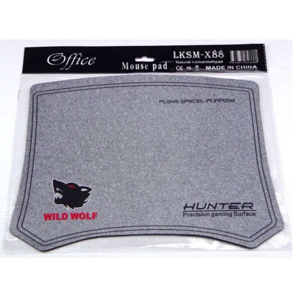

x88 wild wolf mouse pad washable large game 250 * 300 2mm natural rubber