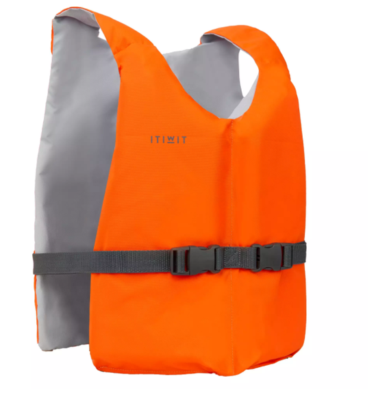 

ba 50n+ kayak, stand-up-paddle and dinghy buoyancy aid - orange canoe inflatable safety vest